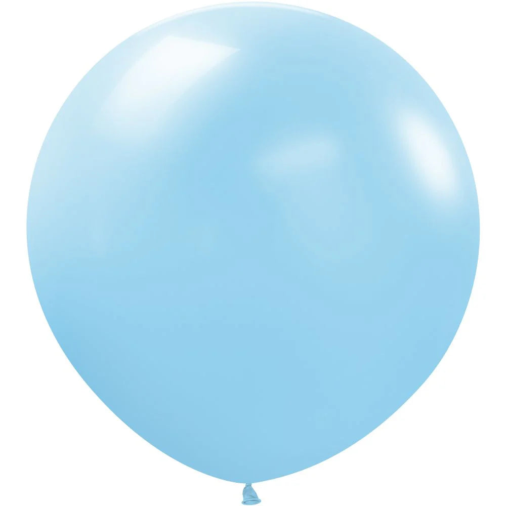 SEMPERTEX 24" Latex Pastel Matte Blue (2ct)